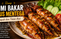Resep Cumi Bakar Saus Mentega, Empuk dan Tidak Alot