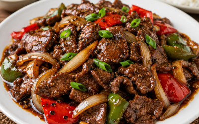 Resep Daging Sapi Lada Hitam, Empuk dengan Saus Gurih yang Enak dan Mudah di Buat