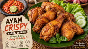 Resep Ayam Crispy Tanpa Tepung, Renyah di Luar dan Juicy di Dalam