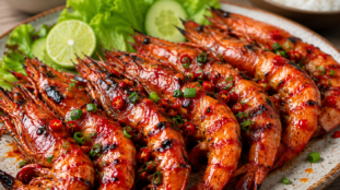 Resep Udang Bakar Madu Pedas, Bumbu Meresap dan Harum Menggoda
