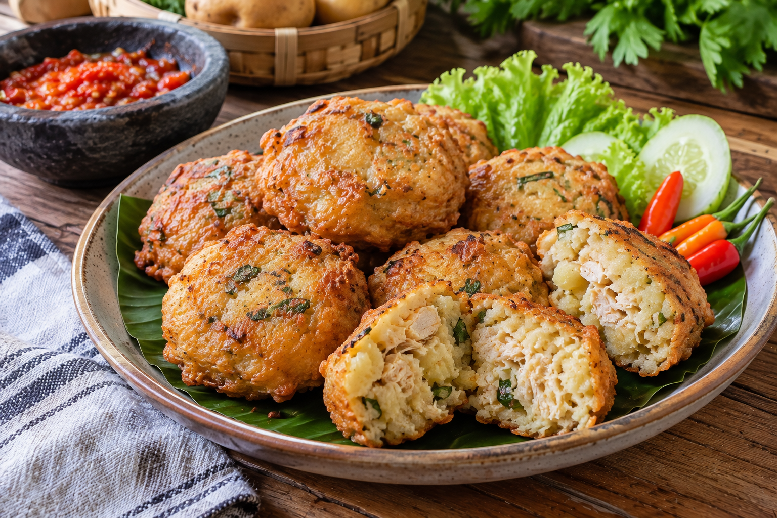 Resep Perkedel Kentang Ayam yang Gurih dan Tidak Mudah Hancur