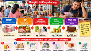 Usaha Ramai Tapi Uang Tidak Terkumpul? Ini Penyebabnya